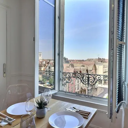 Le Foch - Studio Tout Equipe Avec Vue Sur La Ville - Mon Groom Apartment Troyes